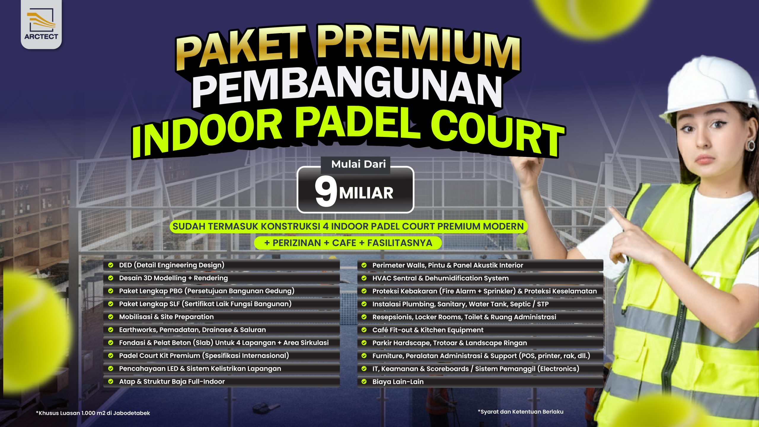 PADEL COURT PREMIUM BANER